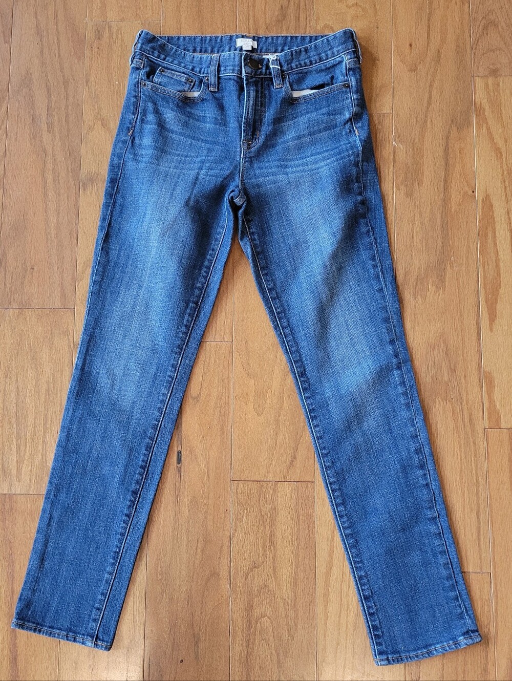 J.Crew Classic Women's Midwash Blue Skinny Jeans 28 NEW